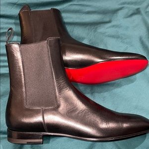 Christian Louboutin Roadie Flat Boot, New